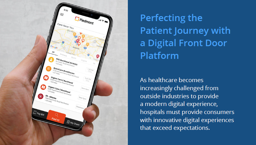 Perfecting the patient journey image with text